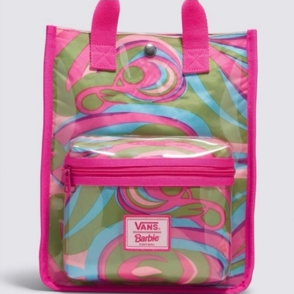 Barbie Mattel Backpack Womens Limited Edition NWT Pink Green  102025